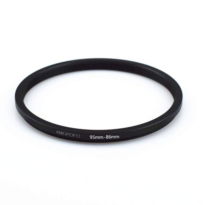 Amopofo 95 to 86mm Metal Ring/95mm to 86mm Step Down Rings Filter Adapter for UV,ND,CPL,Metal Step Down Rings,Compatible with All 95mm Camera Lenses & 86mm Accessories - Image 4